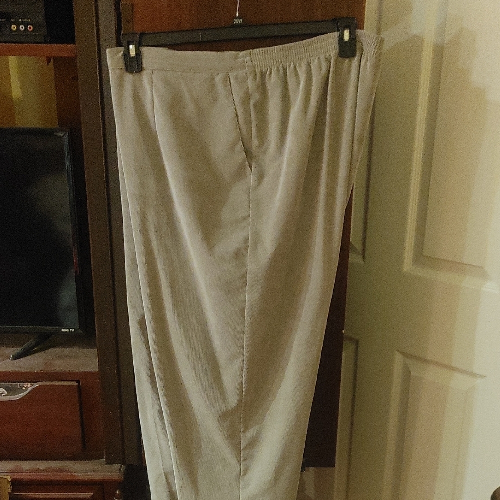 Alfred Dunner Women's Tan Trousers